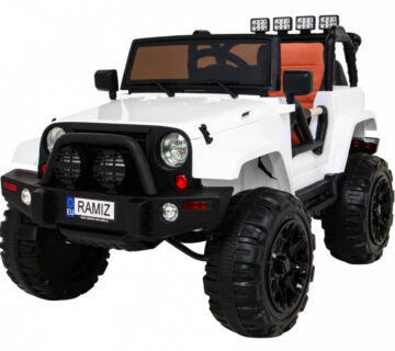 Auto na akumulator Jeep All Terrain - bijeli - cover