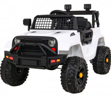 Auto na akumulator Jeep Dark Night - bijeli - cover