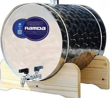 Posuda INOX za rakiju-vino EZR-25L, za slavinu 3/8" - cover