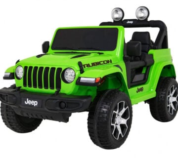 Licencirani auto na akumulator Jeep Wrangler Rubicon 4x4 - zeleni - cover