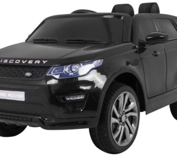 Licencirani auto na akumulator Land Rover Discovery - crni - cover