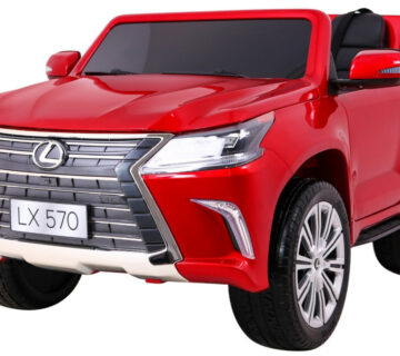 Licencirani auto na akumulator Lexus LX570 4x4 - dvosjed - crveni/lakirani - cover