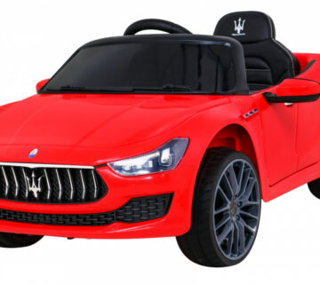 Licencirani auto na akumulator Maserati Ghibli  - crveni - cover