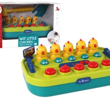 Arkadna igra Whac-a-Mole pilići svijetlo, zvukovi - cover