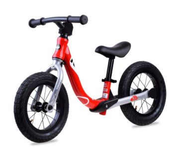 Bicikl bez pedala Little Knight aluminij 12" crveni - cover
