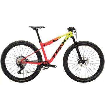 Bicikl Trek Supercaliber 9.8 XT 2023 Project One Yellow Coral Fade - cover