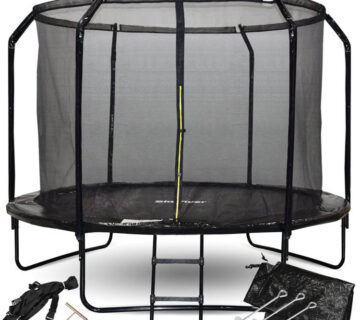 SkyFlyer trampolin + 10FT 304cm s ljestvama - cover