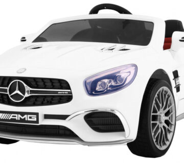 Licencirani auto na akumultor Mercedes AMG SL65 - bijeli - cover