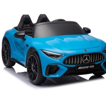 Licencirani auto na akumulator Mercedes AMG SL63  - plavi/lakirani - cover