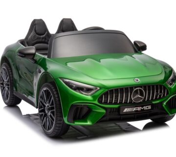 Licencirani auto na akumulator Mercedes AMG SL63  - zeleni/lakirani - cover