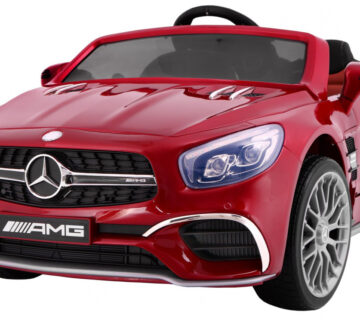 Licencirani auto na akumulator Mercedes AMG SL65 - crveni/lakirani - cover