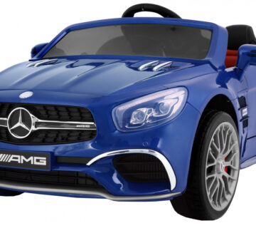 Licencirani auto na akumultor Mercedes AMG SL65 - plavi/lakirani - cover