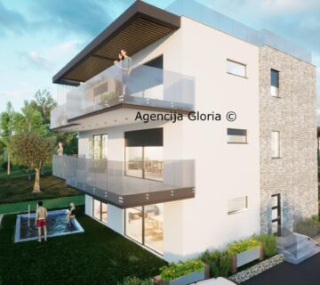 Kožino, luksuzni apartman 108,57m2, 95m do mora, parking! - cover