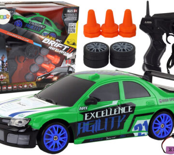 Auto na daljinsko upravljanje Sports Car R/C 1:24 - zeleni - cover