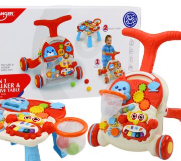 Hodalica Educational Table 2in1 - crvena - cover
