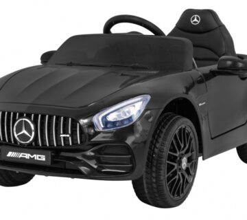 Licencirani auto na akumultor Mercedes Benz GT - crni - cover