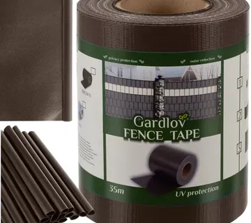 Gardlov traka za ogradu 19cmx35m smeđa - cover