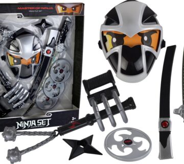 Set ninja ratnik s maskom, mačom i dodacima - cover
