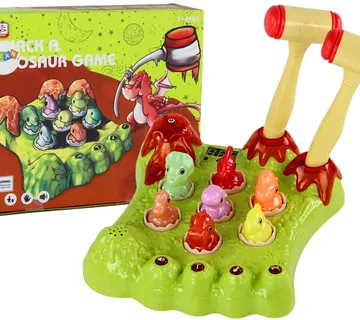 Društvena igra Wack-A-Mole s dinosaurima zelena - cover