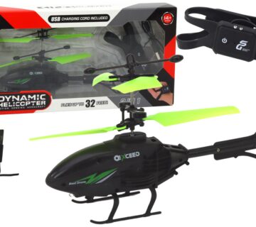 Palm Controlled Helicopter Band Black and Green - cover