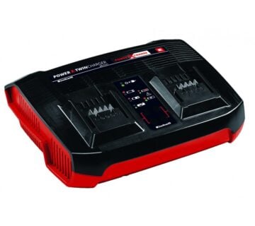 Einhell Power X-Change Twincharger 3 A, dupli punjač - cover