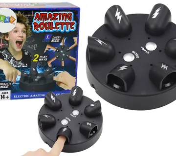 Društvena igra Crazy Roulette i detektor laži s elektrošokovima - cover