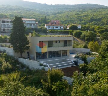 LABIN, OKOLICA! Luksuzna oaza modernog dizajna s očaravajućim pogledom na more - cover