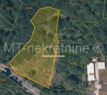 Opatija, Bregi, građevinsko zemljište površine 2457 m2 - cover