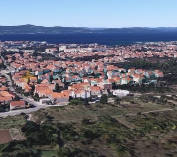 Zadar-Plovanija: Zemljište 1.red do obilaznice, pogled na more i grad - cover