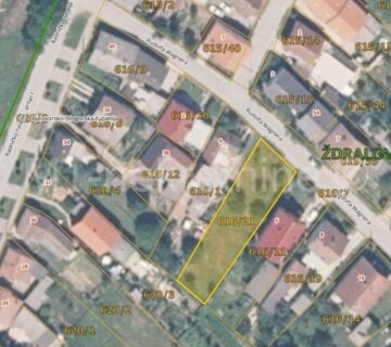 Bjelovar, Ždralovi, zemljište sa građevinskom dozvolom 639 m2 - cover