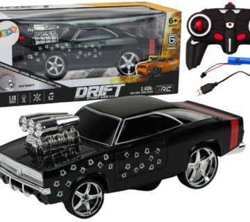 Auto na daljinsko upravljanje 1:18 Drift 360 - crni - cover