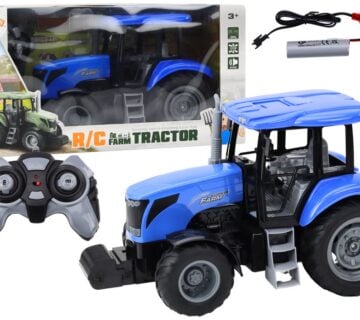 Traktor na daljinsko upravljanje W 2.4G  - plavi - cover