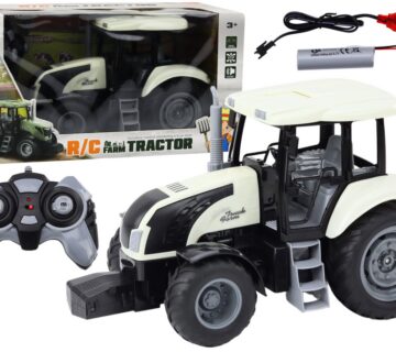 Traktor na daljinsko upravljanje W  2.4G - bijeli - cover