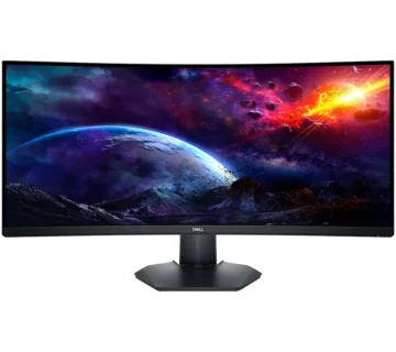 Monitor DELL S-series S3422DWG Curved 34in, 3440x1440, WQHD, VA Antiglare, 21:9, 3000:1, 400cd/m2, AMD FreeSync, 2ms/1ms, 178/178, DP, 2x HDMI, 5x USB 3.2 (1x B.C), Audio line-out, Tilt, Height, 3Y - cover