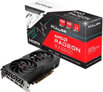 Sapphire AMD Radeon RX 6600 PULSE GAMING 8GB grafička kartica - cover