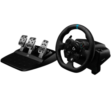 LOGITECH G923 Racing Wheel and Pedals - PC/PS - BLACK - USB - cover