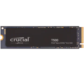 Crucial T500 1TB PCIe Gen4 NVMe M.2 SSD, EAN: 649528939241 - cover