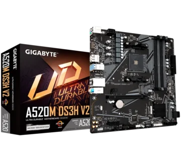 Gigabyte A520M DS3H V2 (AM4, mATX) matična ploča - cover