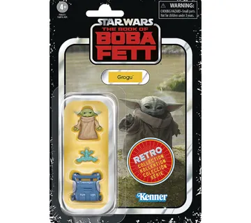 Star Wars: The Book of Boba Fett Retro Collection Grogu figura 10cm - cover