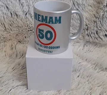 Sparkle šalica (srebrna) - cover