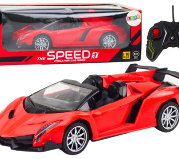 Auto na daljinsko upravljanje La Sport 1:18  - crveni - cover