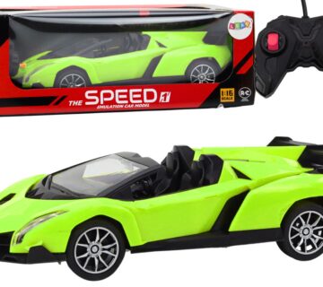 Auto na daljinsko upravljanje La Sport 1:18  - zeleni - cover