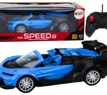 Auto na daljinsko upravljanje Bug 1:18 - plavi - cover
