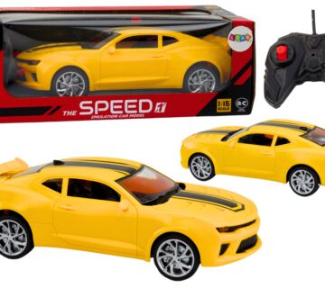 Auto na daljinsko upravljanje Shell 1:16  - žuti - cover
