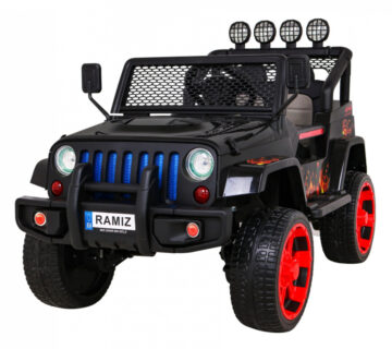 Auto na akumulator  NEW Raptor DRIFTER 4 x 4 - crni/plamen - cover