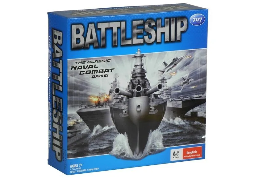 Društvena igra Battleship potapanje brodova - cover