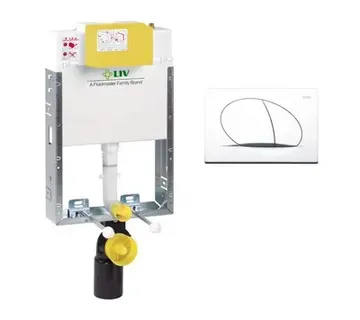 LIV-MOUNT el.ugrad. sa vodokot. 9012 za viseću WC školjku+tipkaLIV SEL - Marinići, Viškovo