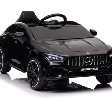 Licencirani auto na akumulator Mercedes CLA 45s AMG 4x4 - crni - cover