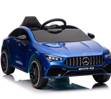 Licencirani auto na akumulator Mercedes CLA 45s AMG 4×4 – plavii/lakirani - cover
