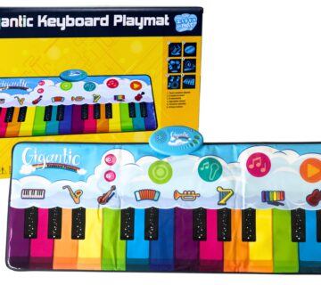 Edukativna prostirka za plesanje Rainbow Piano - cover